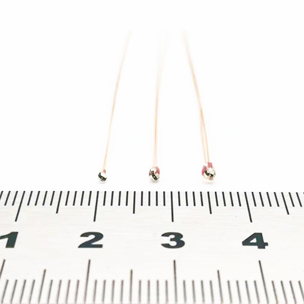 Single End Glass Seal Ntc Temperature Sensor For Auto Can Be Customized